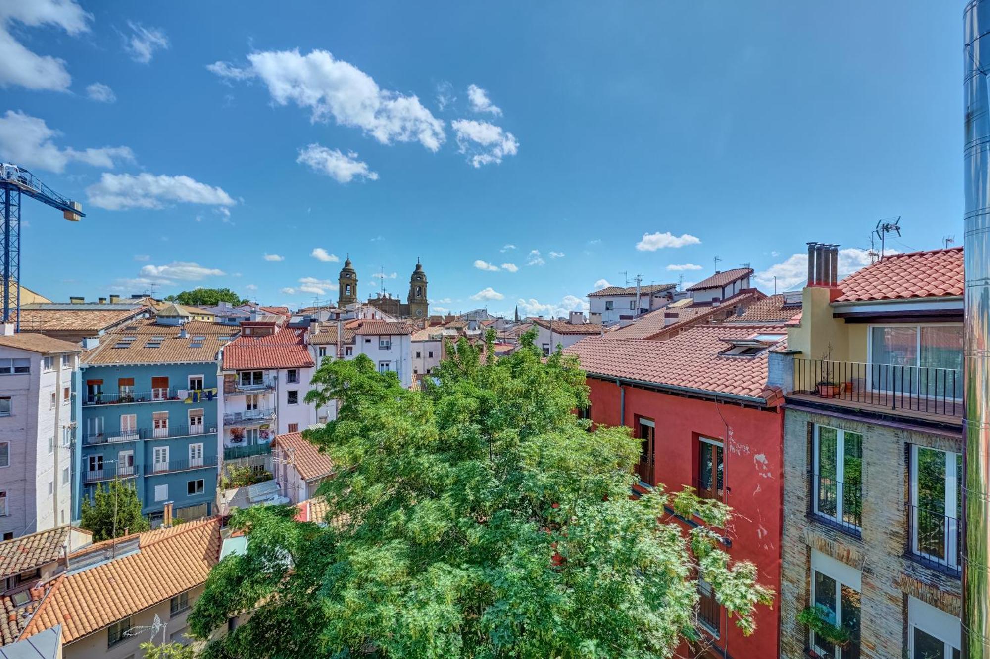 Apartament Atalaya Sobre El Casco Antiguo By Clabao Pampeluna Zewnętrze zdjęcie